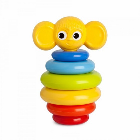 Пирамида-мини "Ушастик" с кольцами, 18 см (в сетке, 8 дет.) Пирамида-мини "Ушастик" с кольцами, 18 см (в сетке, 8 дет.)