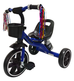 Велосипед трехколесный Slider колеса EVA 10 и 8", корзинка, бутылочка Велосипед трехколесный Slider колеса EVA 10 и 8", корзинка, бутылочка