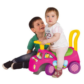 Игрушка DeDe Машина-каталка Team 64, розовая Игрушка DeDe Машина-каталка Team 64, розовая