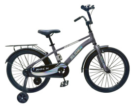 Велосипед двухколесный Slider Race 20" с дополнительными колесами Велосипед двухколесный Slider Race 20" с дополнительными колесами