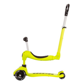 Самокат трансформер трехколесный с ручкой управления Самокат трансформер трехколесный с ручкой управления