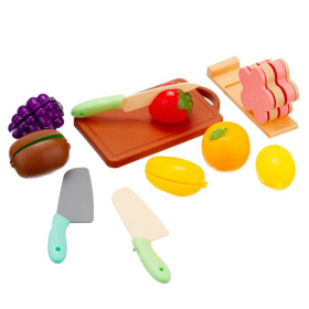 Набор "Повар "Girl`s Club", 12 предметов, продукты на липучках Набор "Повар "Girl`s Club", 12 предметов, продукты на липучках