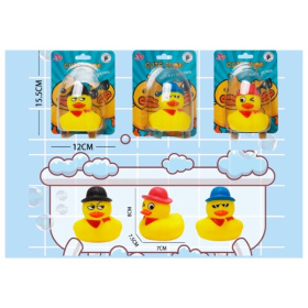 Игрушка для купания ПВХ "Уточка" 3 вида в ассортименте Игрушка для купания ПВХ "Уточка" 3 вида в ассортименте