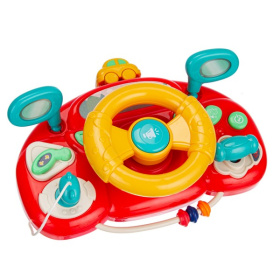 Игрушка Elefantino "Рулю сам", 7 звуков, 10 мелодий, световые эффекты, ключ зажигания, клаксон Игрушка Elefantino "Рулю сам", 7 звуков, 10 мелодий, световые эффекты, ключ зажигания, клаксон