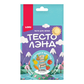 Тесто для лепки. Тематический набор "Овощи, фрукты" Тесто для лепки. Тематический набор "Овощи, фрукты"