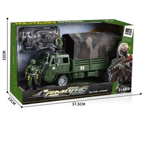 Набор «Военный», спецтехника, фигурка, аксессуары, в/к 37,5*13*22 см Набор «Военный», спецтехника, фигурка, аксессуары, в/к 37,5*13*22 см