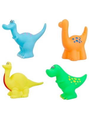 Набор игрушек для купания "Динозаврики"