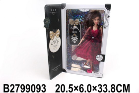 Кукла с аксессуарами, ручки и ножки на шарнирах Кукла с аксессуарами, ручки и ножки на шарнирах