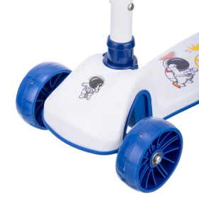 Самокат трехколесный Slider, колеса светящиеся, руль складной Самокат трехколесный Slider, колеса светящиеся, руль складной