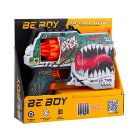 Пистолет "BeBoy", 12 софт-патронов в комплекте Пистолет "BeBoy", 12 софт-патронов в комплекте