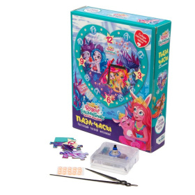 Энчантималс.Пазл.Часы-сердце.57Эл.С друзьями. Энчантималс.Пазл.Часы-сердце.57Эл.С друзьями.