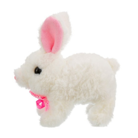 Игрушка мягкая "Зайчик" Girl's club, ходит, звуковые эффекты Игрушка мягкая "Зайчик" Girl's club, ходит, звуковые эффекты