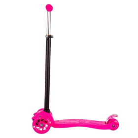 Самокат четырехколесный, колеса PU со светом Самокат четырехколесный, колеса PU со светом