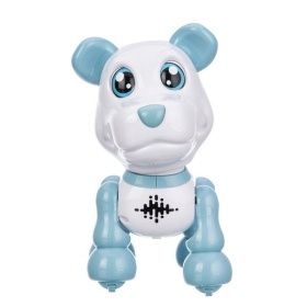 Игрушка Zooland "Собачка", световые эффекты, повторюшка, двигается вперед/назад Игрушка Zooland "Собачка", световые эффекты, повторюшка, двигается вперед/назад